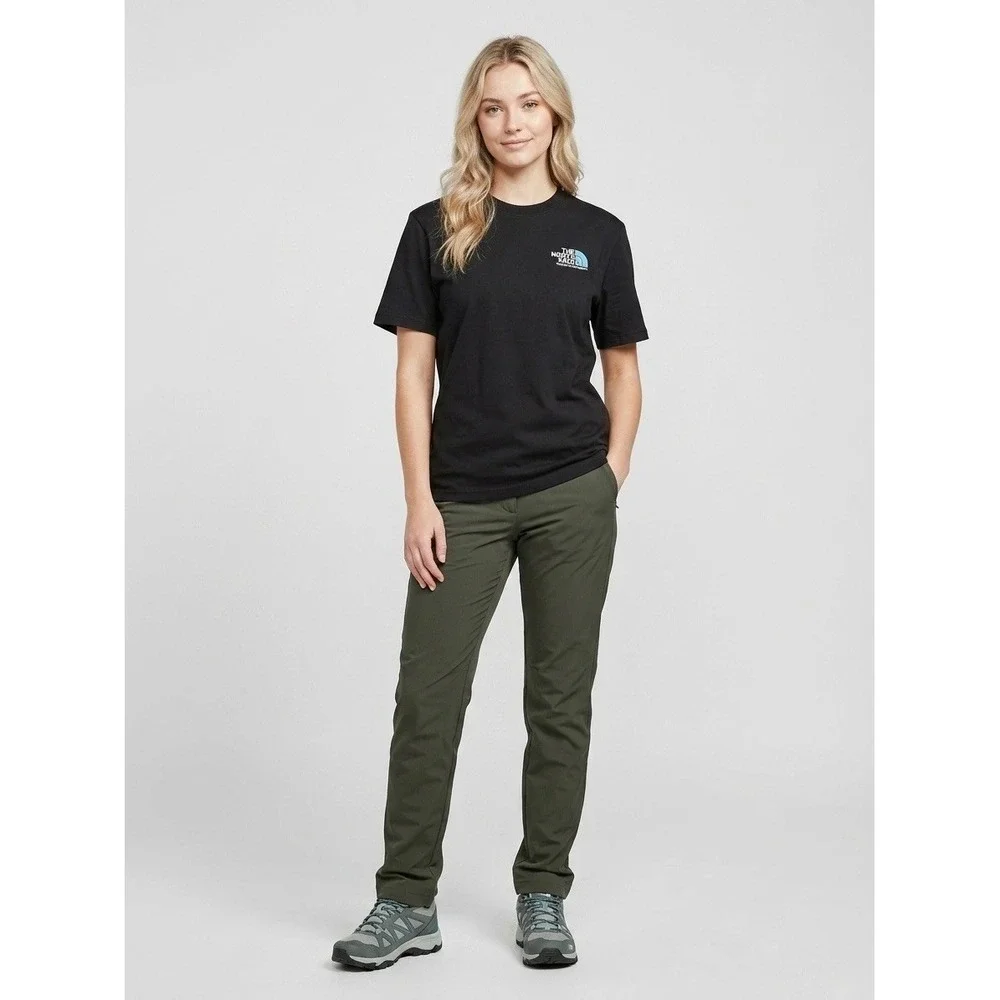 The North Face Black Earth Globe Graphic Cotton Short Sleeve T-Shirt Unisex